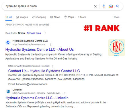 Google No.1 Result